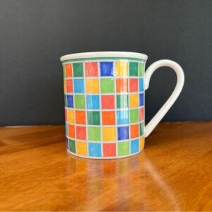 Villeroy & Boch Twist Alea Limone Mug Fine China 3 3/8” Discontinued - Colorful
